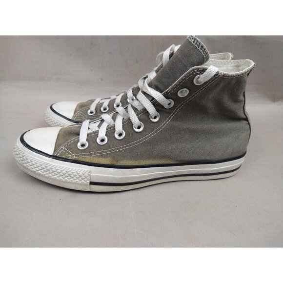Converse CT All Star Hi 1J793 Gray Casual Shoes Sneakers Men's 7 Women's 9 - Picture 3 of 10